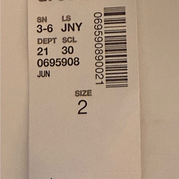 NWT Jones Studio Dressbarn Women's Sz 2 Black Floral Casual Embroidered Dress - Picture 2 of 14